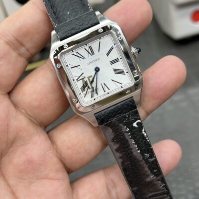 CARTIER一比一山度士石英腕表中號41.9x35.1mm時尚高仿新品