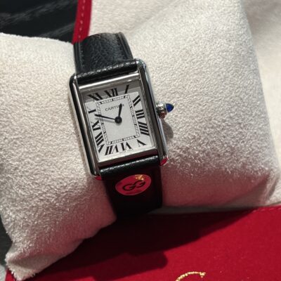 CARTIER高仿TankMust腕表方形小牛皮表帶經典時尚新品