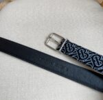 Burberry原單男士腰帶3.5cm光滑皮革Thomas Burberry印花 精緻優雅休閒款