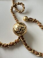 CHANEL高仿AS1787深杏色小羊皮包 經典華麗精緻新品