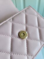 CHANEL高仿AS99164珐瑯手柄小廢包 雙C特殊粗鏈條 春夏百搭新品