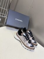 CHANEL 香奈兒 25A 最新款休閒運動鞋 小牛皮拼接 明星博主推薦