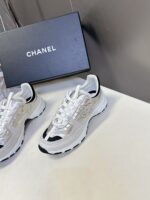 CHANEL 香奈兒 25A 最新款休閒運動鞋 小牛皮拼接 明星博主種草款