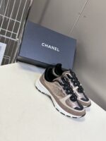 CHANEL 香奈兒 25A 最新款休閒運動鞋 小牛皮拼接 明星博主強力推薦