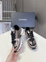 CHANEL 香奈兒 25A 最新款休閒運動鞋 小牛皮拼接 明星博主強力推薦