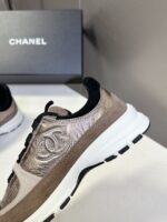 CHANEL 香奈兒 25A 最新款休閒運動鞋 小牛皮拼接 明星博主強力推薦
