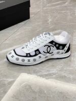 香奈兒 CHANEL .25S 銀角大王二代 全新配色工藝 菱格透氣網運動鞋