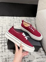 Chanel高仿春夏厚底帆布餅乾休閒鞋黑白配色復古透氣百搭2025新品