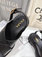 Prada/普拉达 2025SS 夏季复古风沙滩厚底凉鞋 女款