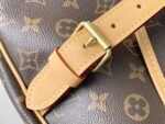 LV 路易威登 復刻版 SAUMUR 双子星大号手袋 M42252 牛皮飾邊 時尚斜挎