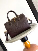 LV復刻版Speedy Bandoulière 25手袋巧克力壓花經典優雅2025新款M58951