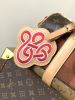 LV頂級原單Keepall Bandoulière 25手袋Monogram拼布帆布旅行肩背包M15428