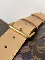 LV頂級原單Rush腰包Monogram拼Damier刺繡多用斜挎肩背 M15271