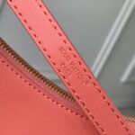 LV一比一Pochette LV Bloom玫紅色小牛皮時尚百搭M25525