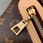 LV復刻版Montsouris高樓布袋Monogram帆布休閒百搭M46784