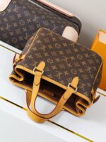 LV 路易威登 頂級原單 M51156 老花小號中古購物袋 多功能便攜設計
