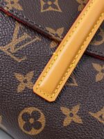 LV高仿M51902老花中古法棍手袋紅絨內裡磁扣設計2025法式優雅推薦