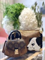 LV復刻版M83473 Pico Tilsitt手袋雙Monogram復古設計百搭時尚風