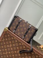 LV高仿M20250老花Wallet Trunk小硬箱 Virgil Abloh設計箱子包