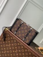 LV高仿M20250老花Wallet Trunk小硬箱 Virgil Abloh設計箱子包