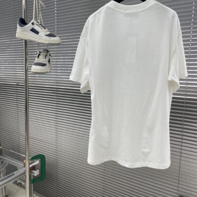 Gucci高仿2025SS春夏時尚繡花短TEE GG字母刺繡 柔軟透氣