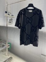 GUCCI 一比一2025新款圓領短袖T恤 休閒百搭 義式簡約風格
