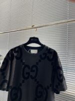 GUCCI 一比一2025新款圓領短袖T恤 休閒百搭 義式簡約風格