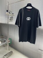 GUCCI 一比一2025新款圓領短袖T恤 休閒百搭 義式高端時尚
