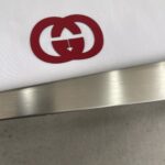 GUCCI 高仿2025新款白色圓領短袖T恤 休閒百搭 義式時尚風