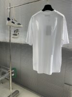 GUCCI 高仿2025新款白色圓領短袖T恤 休閒百搭 義式時尚風