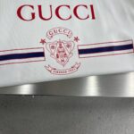 Gucci 微章標識短袖T恤｜撞色領口Firenze 1921印花｜男女同款一比一高仿精品