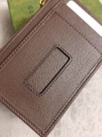 Gucci CY系列 597608 高端原單 纖薄卡包 PVC配牛皮 多口袋設計