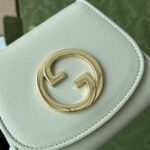 Gucci A貨Blondie鏈條包原廠皮白色互扣小巧斜挎腋下包復古時尚725219