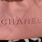 Chanel香奈兒高仿 AS3980 mini22 顆粒皮迷你包 鏈條包