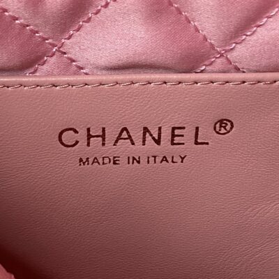 Chanel香奈兒高仿 AS3980 mini22 顆粒皮迷你包 鏈條包