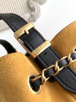 CHANEL香奈兒高仿經典拼色托特包金鏈條菱格紋法式典雅