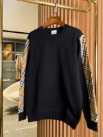 Burberry Vintage格紋寬鬆衛衣 高仿休閒棉質運動衫