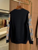 Burberry Vintage格紋寬鬆衛衣 高仿休閒棉質運動衫