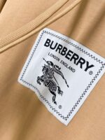 Burberry Prorsum卡其大標棉質運動連帽衛衣 男女同款