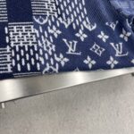 路易威登高仿25SS棉質短袖圓領衫 Damier Monogram拼接 精品復刻