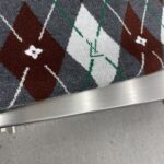 路易威登高仿25SS長袖圓領衫 Argyle Monogram刺繡 精品復刻
