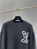 LV 高仿撞色標識針織衫 摩登羊毛混紡 25SS