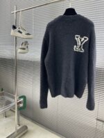 LV 高仿撞色標識針織衫 摩登羊毛混紡 25SS