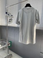 LV 高仿 灰色 25SS MONOGRAM 錦綸嵌飾T恤 男女同款