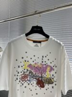LV 高仿 25SS 龍蝦刺繡圓領短袖 男女同款