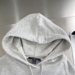 LV1:1莱茵石烫钻圆领帽衫卫衣潮流百搭舒适休闲精品復刻