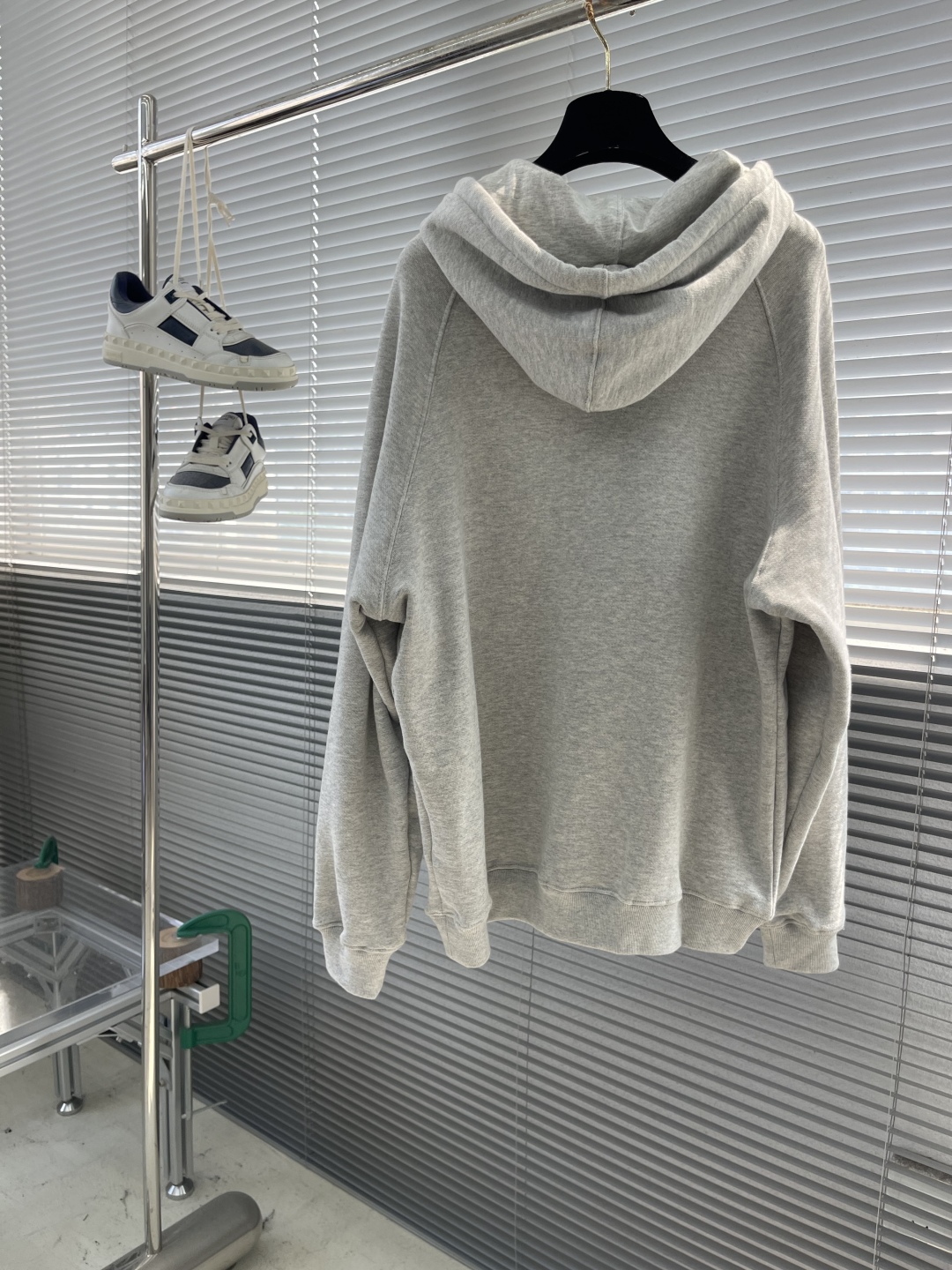 LV1:1莱茵石烫钻圆领帽衫卫衣潮流百搭舒适休闲精品復刻