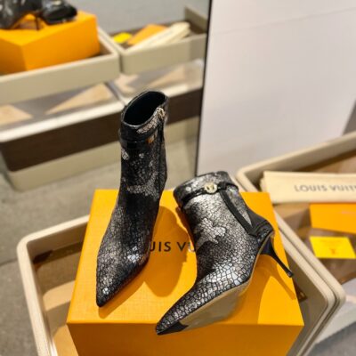 LV一比一秋冬走秀短靴 女士高貴典雅楦型新品