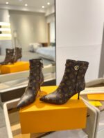 LV 秋冬專櫃走秀短靴 女士高貴典雅楦型