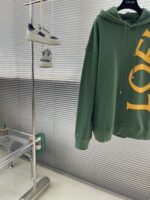 Loewe 頂級原單 印花連帽衛衣 黑色極簡設計 潮流舒適百搭必備